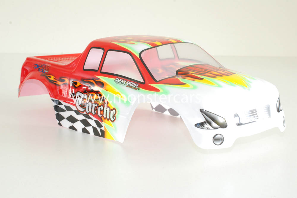 Casing Truck White Red